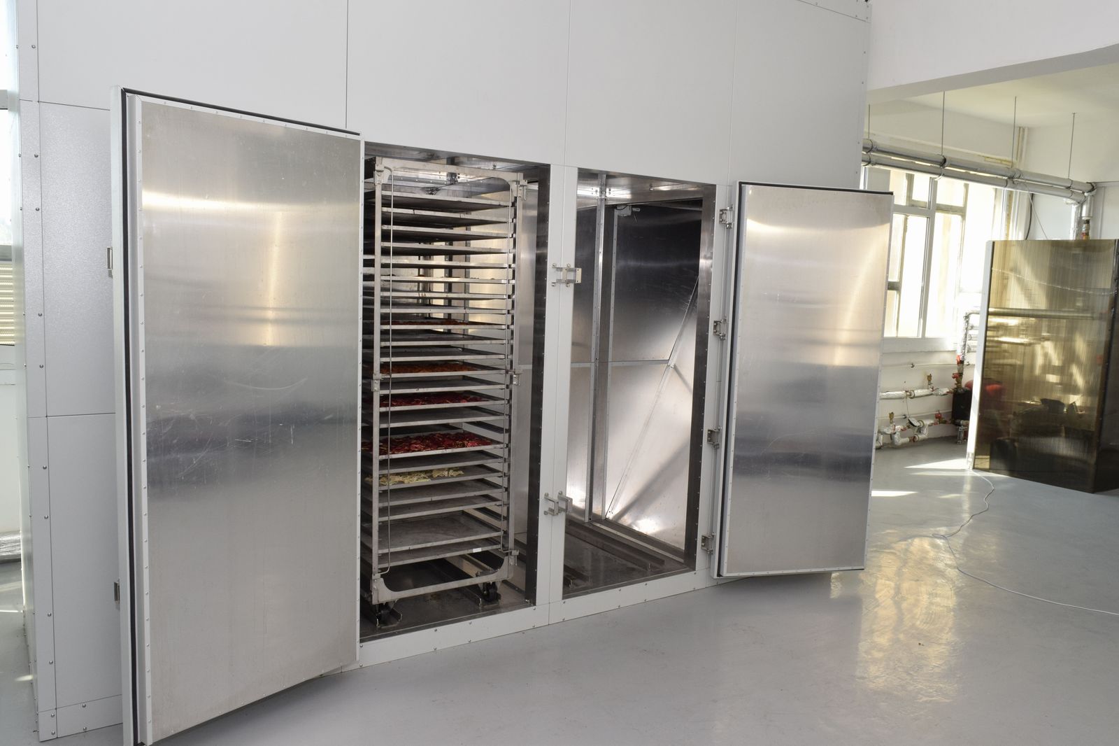 Fruit and vegetable dehydrators with carts model FD-1x2